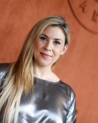 Marion Bartoli aux côtés de son mari après la disparition d'un proche