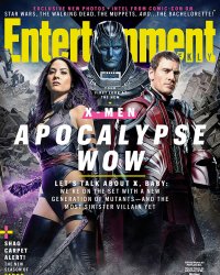 X-Men Apocalypse : les mutants prennent la pose en Une du Entertainment Weekly