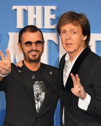 Les ex-Beatles Paul McCartney et Ringo Starr à nouveau réunis en studio
