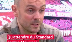 On préface Malines-Standard: "Je peux comprendre que les supporters en aient marre de ne pas voir d'évolution"