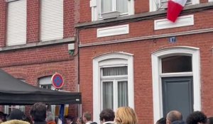 Un pavé à la mémoire de Jean Lebas