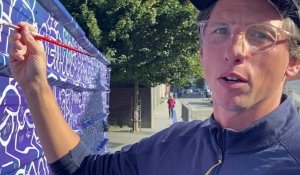 L'artiste Jigé à Roubaix