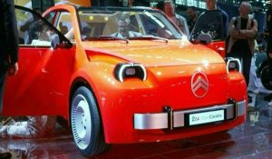 Mondial de l'Auto: Citroën dévoile la 2CV électrique