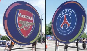 Ligue des champions: des supporters d'Arsenal et du PSG se préparent pour la finale à Budapest
