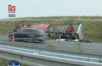 Accident sur l'autoroute A10