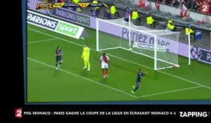 Monaco - PSG : Paris écrase Monaco 4-1 et gagne la Coupe de la Ligue (vidéo)