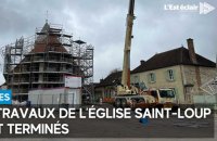 Les travaux de l’église Saint-Loup de Chappes sont terminés