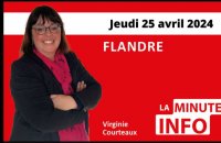 Voici la Minute de l’info du Journal des Flandres du jeudi 25 avril