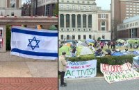 Les manifestations pro-palestiniennes se poursuivent sur le campus de l'université de Columbia