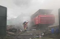 Incendie chez un ferrailleur à Rémérangles.