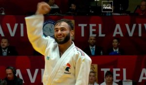 Judo : Blandine Pont et Luka Mkheidze en or à Tel-Aviv