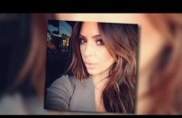 Kim Kardashian passe de blonde à brune