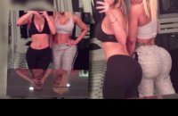 Kim Kardashian dévoile son derrière sur un selfie