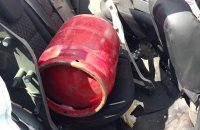 Boussu. Il fait sauter sa voiture avec une bombonne.Ce serait une tentative de suicide. Es.Video Eric Ghislain