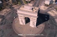 Le confinement de Paris vu du ciel