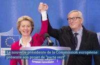 Ursula Von der Leyen fait du "pacte vert" une priorité européene