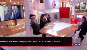 Emmanuel Macron : François Hollande le tacle dans C à Vous (Vidéo)