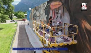 Reportage - Le Street Art Festival revient colorer Grenoble !