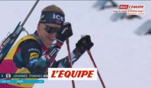 Boe remporte la poursuite d'Hochfilzen, Jacquelin 3e - Biathlon - CM (H)
