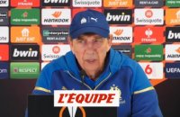 Gasset : «On a pris une option» - Foot - Ligue Europa - OM