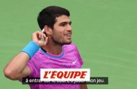 Alcaraz : «Je me suis retrouvé dans ce tournoi» - Tennis - ATP - Indian Wells