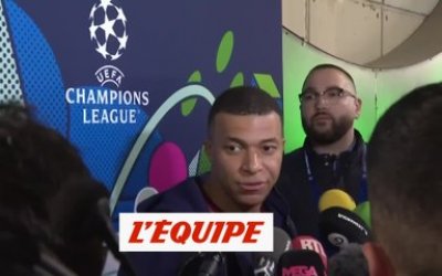 Mbappé : « On va tout faire pour aller à Wembley » - Foot - C1 - PSG