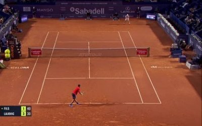 Barcelone - Fils stoppé par Lajovic