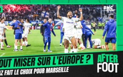 "L'OM doit tout miser sur l'Europe" affirme Diaz (Charbonnier pas d'accord)