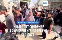 Amnesty International incrimine Israël pour ses agissements à Gaza