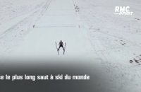 Ryoyu Kobayashi, un skieur japonais a effectué le saut à ski le plus long du monde
