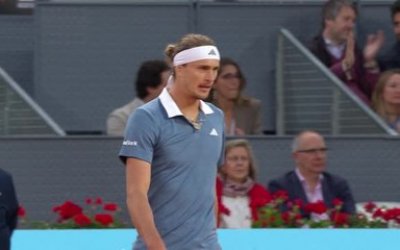 Madrid - Zverev solide face à Coric