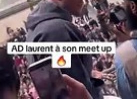 Le meet up d'AD Laurent tourne mal