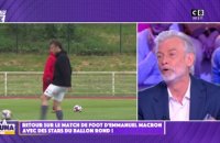 Retour sur le match de football d'Emmanuel Macron avec des stars du ballon !