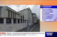 Rouen: un homme armé a été tué par la police après avoir tenté de mettre le feu à une synagogue