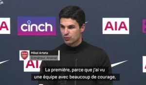 Arsenal - Arteta : "Une équipe avec beaucoup de courage"