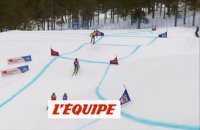 La finale à Idre Fjall avec Berger Sabbatel - Skicross - CM (F)
