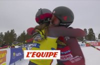 La finale d'Idre Fjall - Skicross - CM (F)