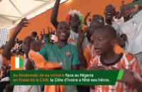 Côte d'Ivoire - Lés Éléphants fêtés en héros à Abidjan !