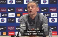 PSG - Luis Enrique : "Je pensais que la Ligue 1 était facile mais c'est tout le contraire"