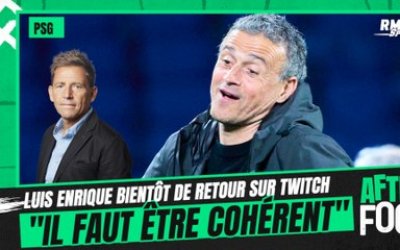 PSG : Riolo demande de la "cohérence" à Luis Enrique, bientôt de retour sur Twitch