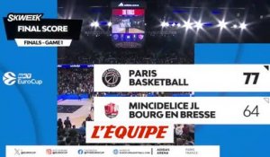 Le résumé de Paris - Bourg-en-Bresse - Basket - Eurocoupe (H)