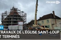 Les travaux de l’église Saint-Loup de Chappes sont terminés