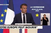 Emmanuel Macron : «Le fait que l’Iran soit au seuil de se doter de l’arme nucléaire change tout»