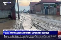 Pas-de-Calais: le village d'Héninel se réveille avec une importante coulée de boue causée par les orages