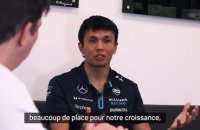 Williams Racing - Albon : "Il y a clairement beaucoup de place pour notre croissance"