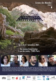 Affiche de Nikos Karouzos, en route vers le printemps