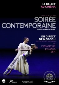 Affiche de Soirée contemporaine (Bolchoï-Pathé Live)