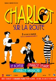 Affiche de Charlot sur la route