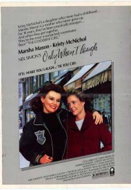 Affiche de Only When I Laugh