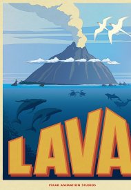 Affiche de Lava